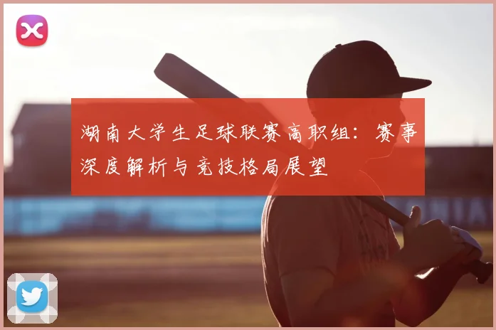 湖南大学生足球联赛高职组：赛事深度解析与竞技格局展望